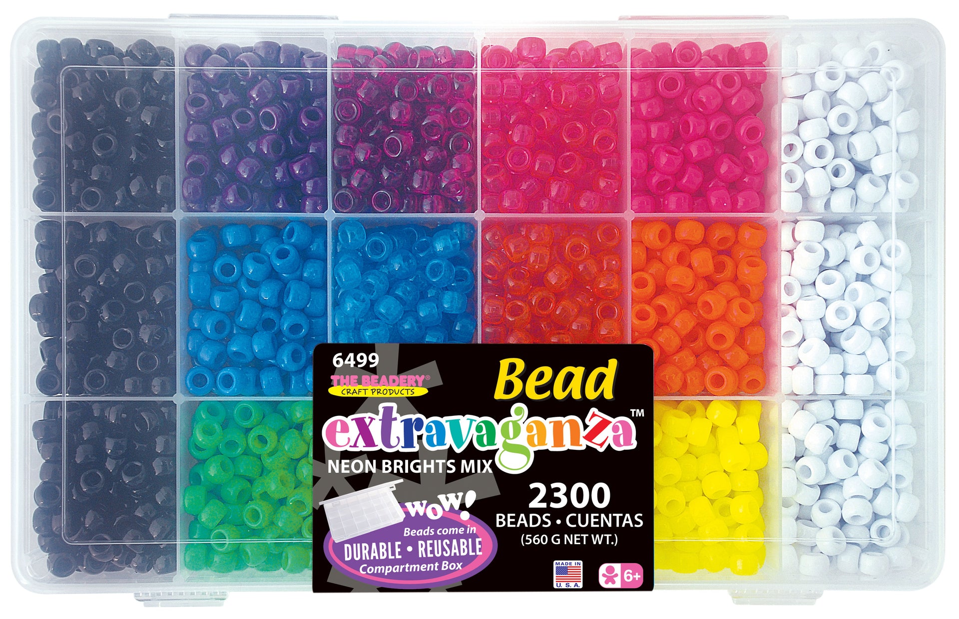 Bead Box Extravaganza Glow & Brights 6491