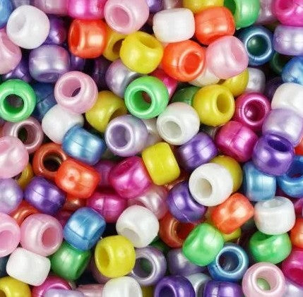 The Beadery Pony Beads 6x9mm, 415-Pack 